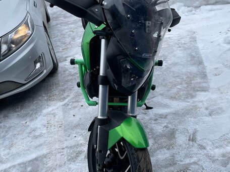 2021 Bajaj Dominar 400, зелёный, 385000 рублей, вид 1