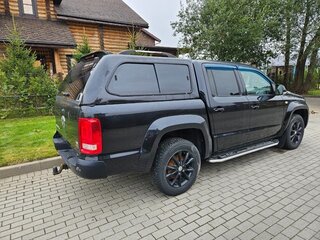 2013 Volkswagen Amarok Double Cab full-time I, чёрный, 1545000 рублей, вид 3