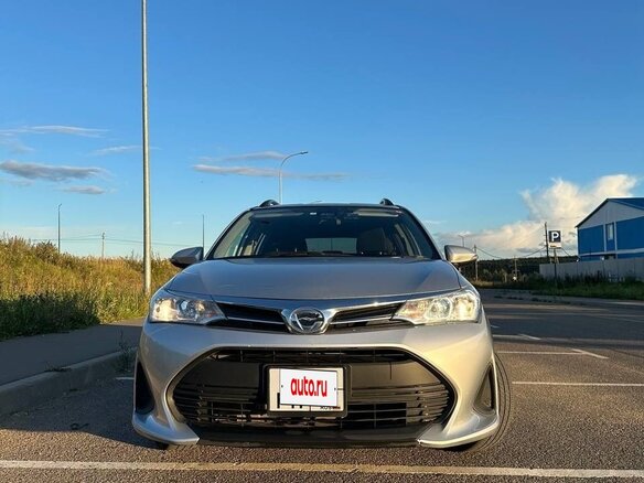 2019 Toyota Corolla Fielder XI (E160, E170) Рестайлинг 2, серебристый, 1450000 рублей - вид 3