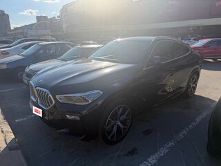 2020 BMW X6 40d III (G06), синий, 9100000 рублей, вид 1