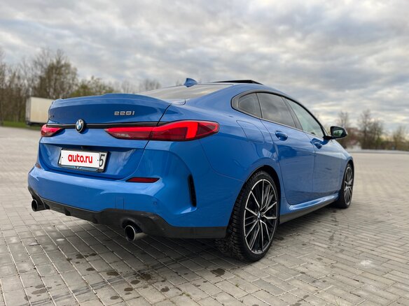 2020 BMW 2 серии 228i xDrive F44, голубой - вид 8