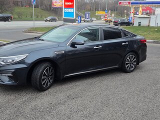 2018 Kia Optima IV Рестайлинг, синий, 1750000 рублей, вид 1