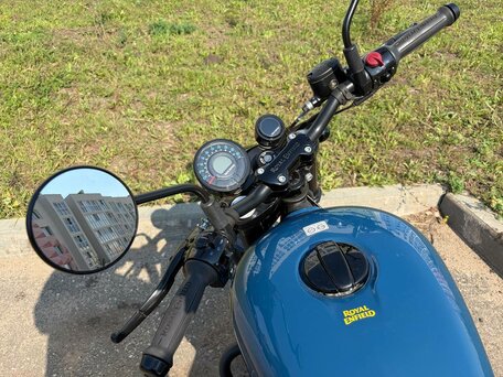 2024 Royal Enfield Shotgun, синий, 590000 рублей, вид 5