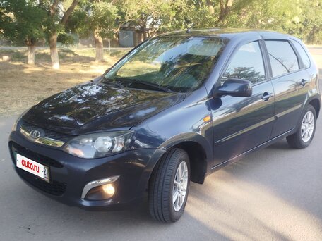2013 Lada (ВАЗ) Kalina II, синий, 498000 рублей, вид 3