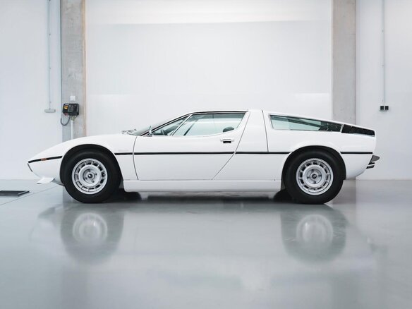 1972 Maserati Bora, белый - вид 5