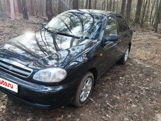 2007 Chevrolet Lanos I, чёрный, 145000 рублей, вид 3