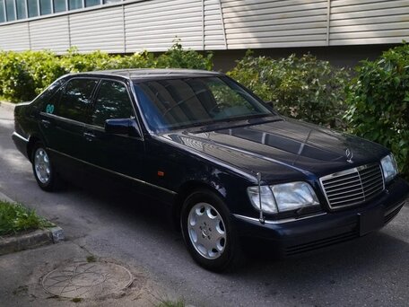 1995 Mercedes-Benz S-Класс 600 Long III (W140), синий, 18500000 рублей, вид 1