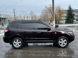 2007 Hyundai Santa Fe II, чёрный, 1150000 рублей, вид 4