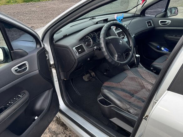2004 Peugeot 307 I, серебристый, 280000 рублей - вид 6