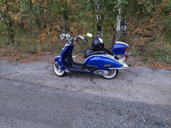 2000 Honda Joker, синий, 130000 рублей