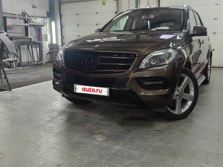 2015 Mercedes-Benz M-Класс 350 CDI III (W166), коричневый, 2500000 рублей, вид 3