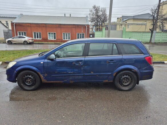 2007 Opel Astra H Рестайлинг, синий, 189900 рублей - вид 2