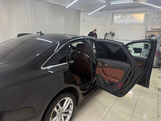 2015 Audi A6 IV (C7) Рестайлинг, чёрный, 2100000 рублей, вид 3