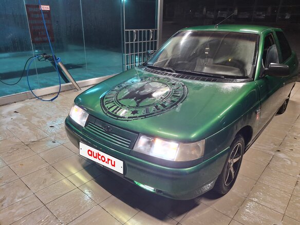 2000 Lada (ВАЗ) 2110, зелёный, 130000 рублей - вид 16