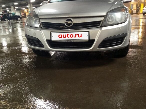 2006 Opel Astra H, серебристый, 285000 рублей - вид 1