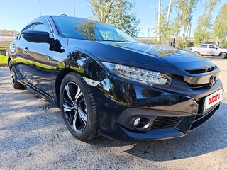 2017 Honda Civic X, чёрный, 1650000 рублей, вид 1