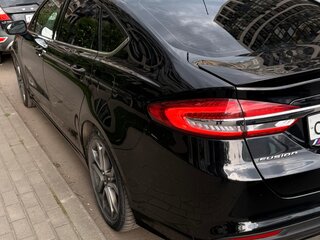 2016 Ford Fusion (North America) II Рестайлинг, чёрный, 1280000 рублей, вид 5