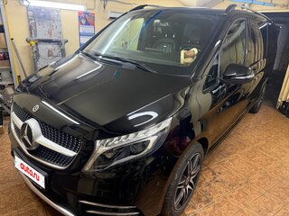 2022 Mercedes-Benz V-Класс Long 300 d длинный III (W447) Рестайлинг, чёрный, 6800000 рублей, вид 1