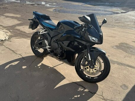 2007 Honda CBR 600RR, чёрный, 530000 рублей, вид 3