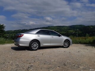 2015 Toyota Camry VII (XV50) Рестайлинг, серый, 1750000 рублей, вид 2