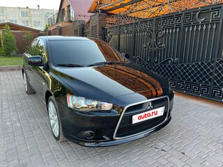 2011 Mitsubishi Lancer X Рестайлинг, чёрный, 1200000 рублей, вид 3