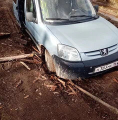 2003 Peugeot Partner I Рестайлинг, серый, 180000 рублей, вид 1