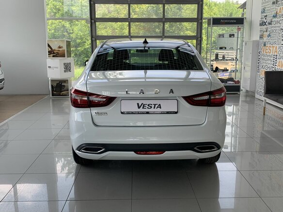2025 Lada (ВАЗ) Vesta I Рестайлинг (NG), серебристый, 1646000 рублей - вид 6