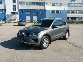 2014 Volkswagen Touareg II Рестайлинг, серый, 2990000 рублей, вид 1
