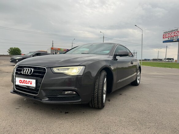 2012 Audi A5 I (8T) Рестайлинг, чёрный - вид 1
