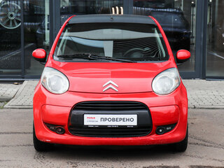 2010 Citroen C1 I Рестайлинг, красный, 359000 рублей, вид 2