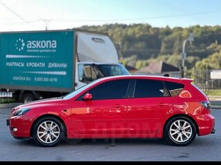 2007 Mazda 3 I (BK) Рестайлинг, красный, 600000 рублей, вид 4