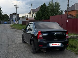 2012 Renault Logan I Рестайлинг, чёрный, 350000 рублей, вид 3