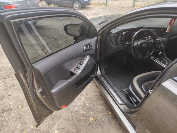 2012 Kia Optima III, коричневый, 1300000 рублей - вид 7