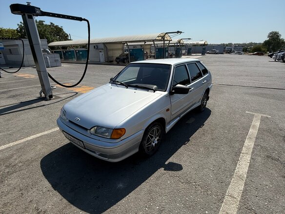 2012 Lada (ВАЗ) 2114, серебристый, 270000 рублей
