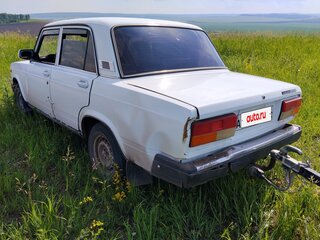 2005 Lada (ВАЗ) 2107, белый, 150000 рублей, вид 4
