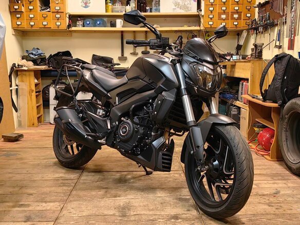 2019 Bajaj Dominar 400, чёрный, 355000 рублей