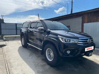 2016 Toyota Hilux VIII, чёрный, 4530000 рублей, вид 3