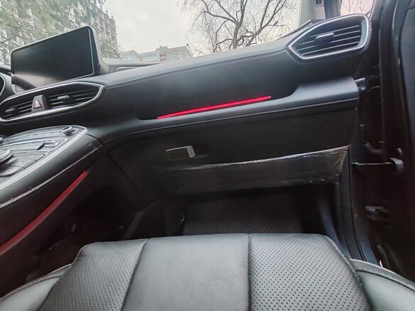 2023 Hyundai Santa Fe IV Рестайлинг, серый, 5380000 рублей - вид 12
