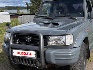 2001 Hyundai Galloper II, серый, 500000 рублей, вид 2