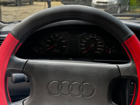 1991 Audi 100 IV (C4), синий - вид 11
