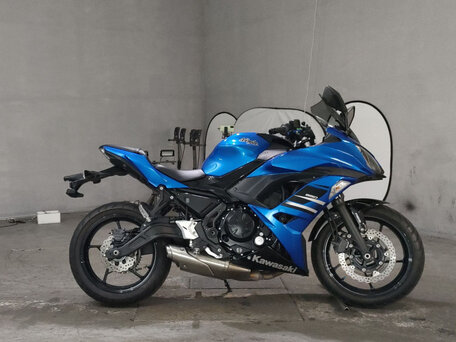 2017 Kawasaki Ninja 650, синий, 565000 рублей, вид 3