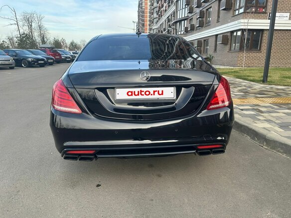 2014 Mercedes-Benz S-Класс 350 CDI BlueTEC Long 7G-TRONIC VI (W222, C217), чёрный, 3650000 рублей - вид 5