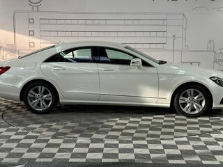 2016 Mercedes-Benz CLS 250 BlueTEC II (C218) Рестайлинг, белый, 3550000 рублей, вид 4