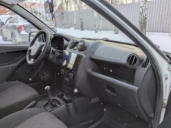 2013 Lada (ВАЗ) Granta I, белый, 300000 рублей - вид 7