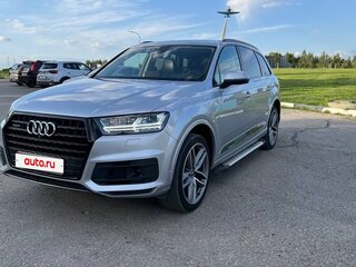 2018 Audi Q7 II (4M), серебристый, 5090000 рублей, вид 2
