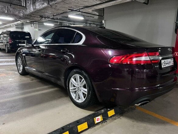 2012 Jaguar XF I Рестайлинг, коричневый, 1400000 рублей - вид 3