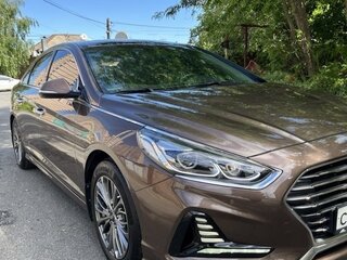 2019 Hyundai Sonata VII (LF) Рестайлинг, коричневый, 2050000 рублей, вид 4