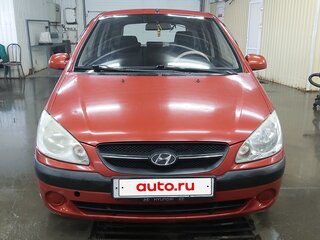 2010 Hyundai Getz I Рестайлинг, красный, 590000 рублей, вид 1