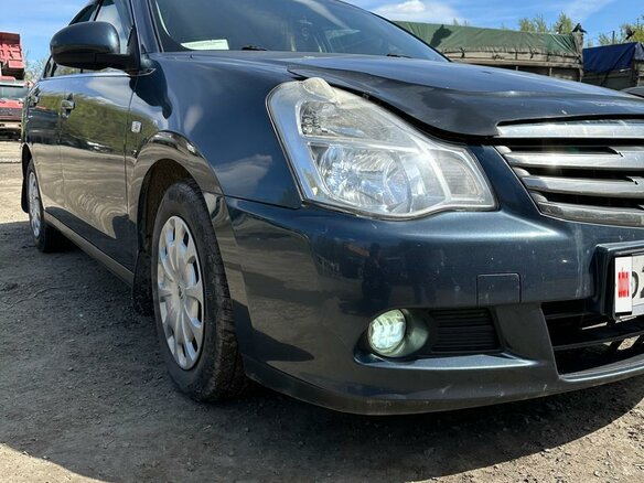 2014 Nissan Almera III (G15), синий, 675000 рублей
