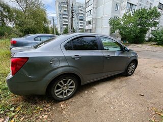 2014 Chevrolet Aveo II, серый, 390000 рублей, вид 4